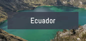 Knop voor voor Backpacken Ecuador