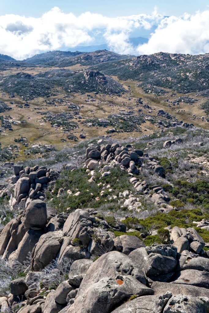 Uitzicht vanaf The Horn in Mount Buffalo National Park.